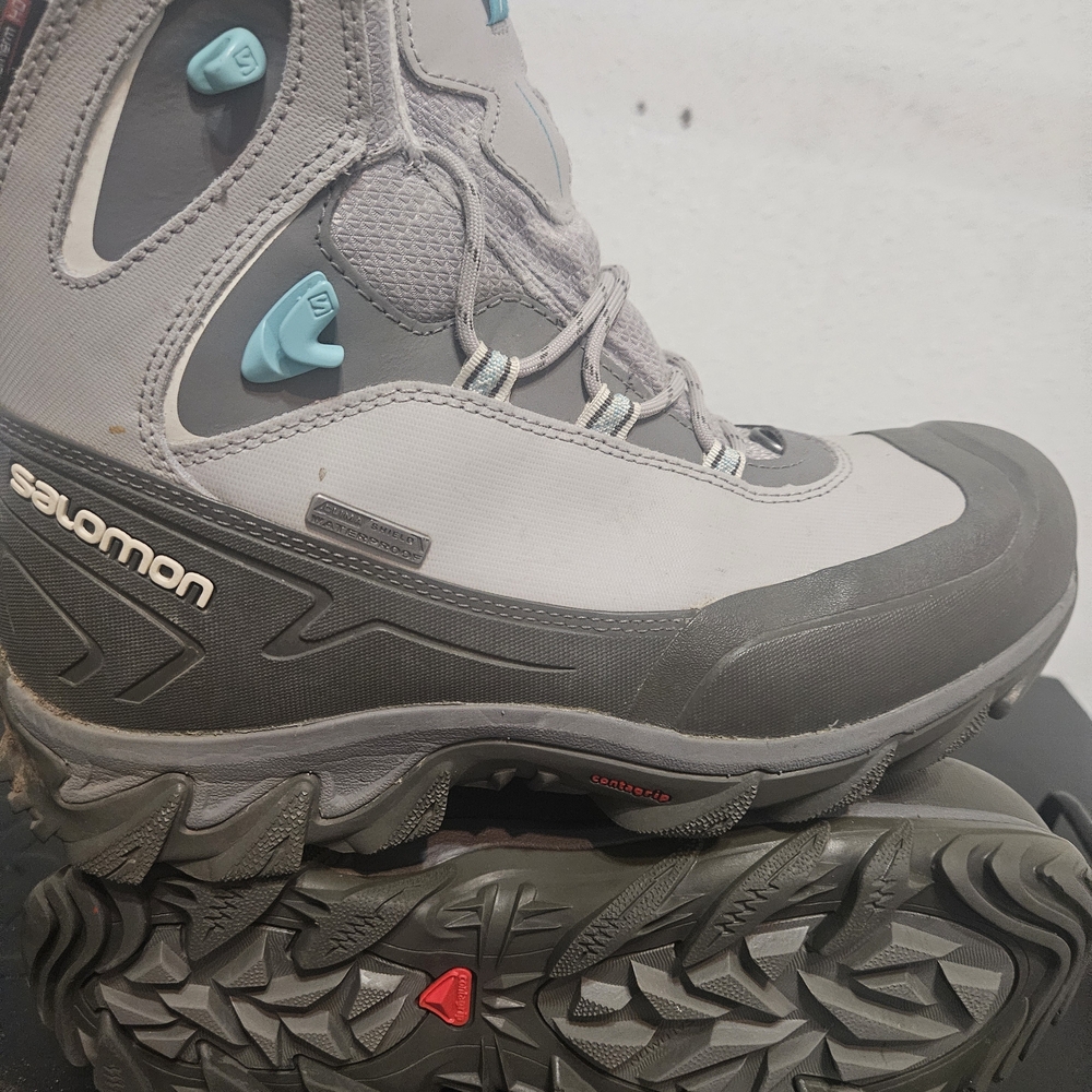 Salomon Women's Gray Hiking Boots